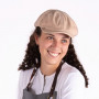 Casquette style Gavroche en canvas