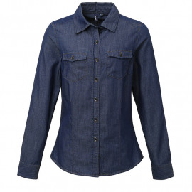 Chemise en jean femme...