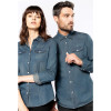 Chemise denim manches longues Milo