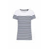 T-shirt marin col rond Bio femme Elia