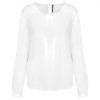 Blouse crêpe manches longues femme Romane