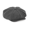 Casquette Gavroche CHARLIE Taille:L-XL Couleur:Charcoal Herringbone