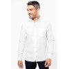 Chemise Oxford lavée manches longues Mathis