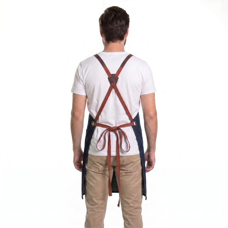 Tablier en Jean vintage EMILE