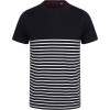 T-shirt breton à manches courtes Léon