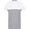 T-shirt breton mixte à manches courtes Léon