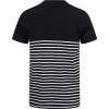 T-shirt breton à manches courtes Léon