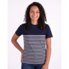 T-shirt breton à manches courtes Léon