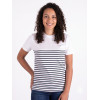 T-shirt breton à manches courtes Léon