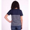 T-shirt breton à manches courtes Léon